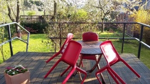 Haus Klarblick, Terrasse